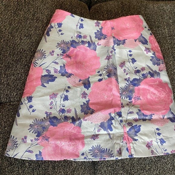 Dolls kill floral high waisted mini skirt - Picture 1 of 3